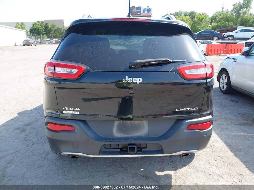 2014 Jeep Cherokee Limited VIN: 1C4PJMDS7EW209996 Lot: 39827582