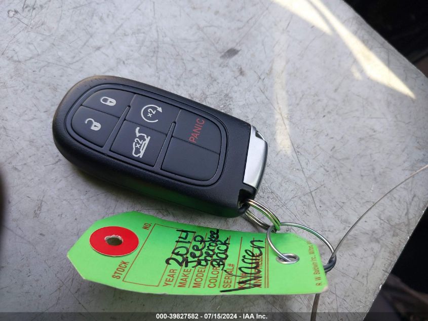 2014 Jeep Cherokee Limited VIN: 1C4PJMDS7EW209996 Lot: 39827582