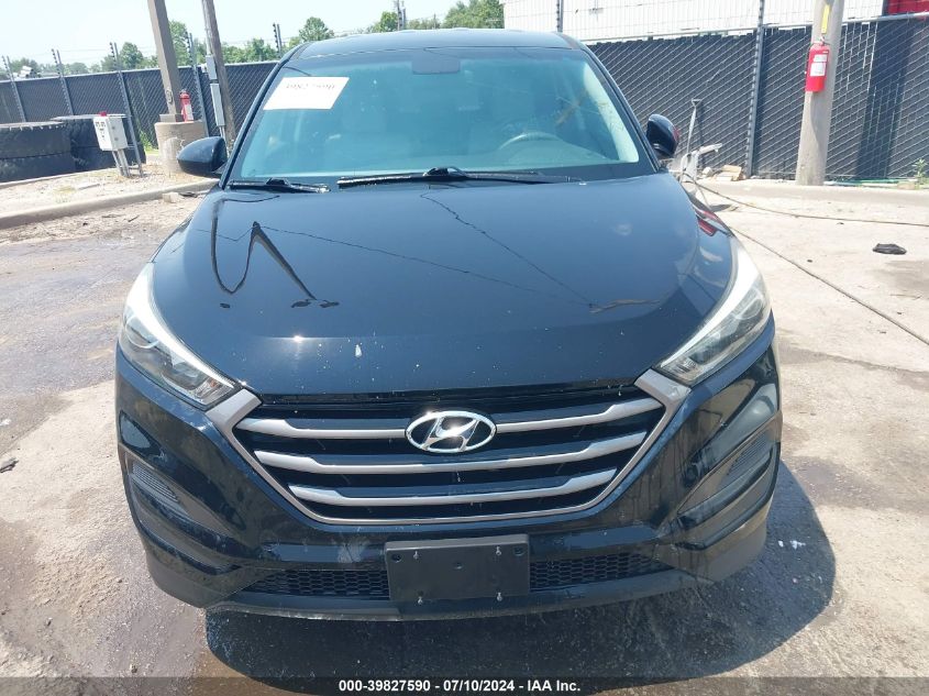 2016 Hyundai Tucson Se VIN: KM8J23A47GU042343 Lot: 39827590