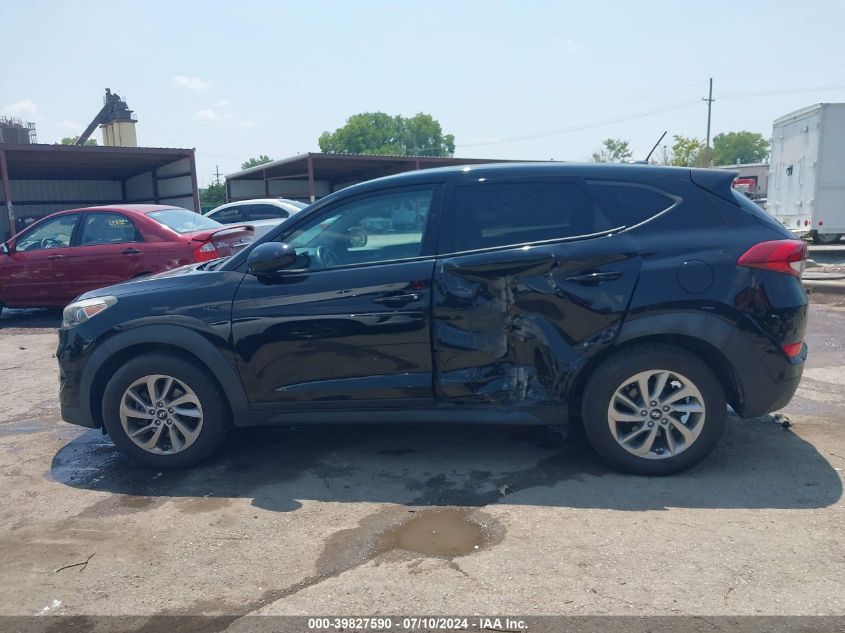 2016 Hyundai Tucson Se VIN: KM8J23A47GU042343 Lot: 39827590