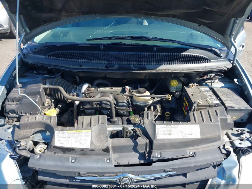 2005 Chrysler Town & Country Lx VIN: 2C4GP44R55R558756 Lot: 39827601