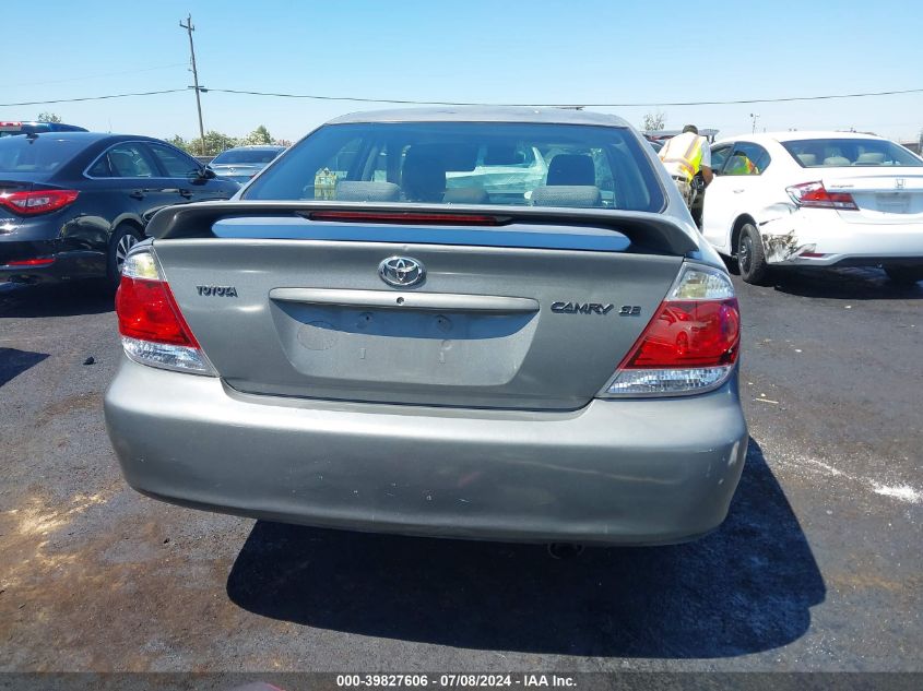 2005 Toyota Camry Se VIN: 4T1BE30K45U574609 Lot: 39827606