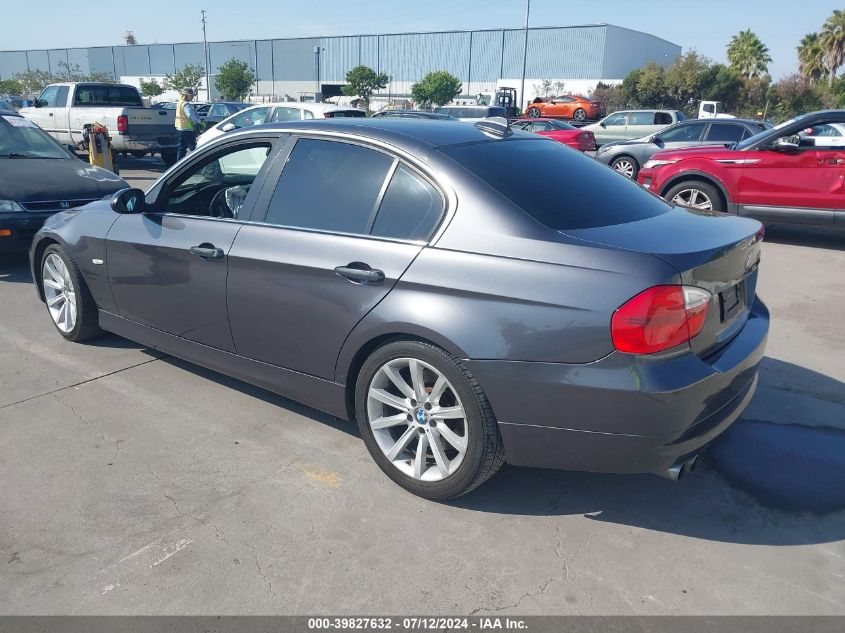 2006 BMW 330I VIN: WBAVB33546KR77483 Lot: 39827632