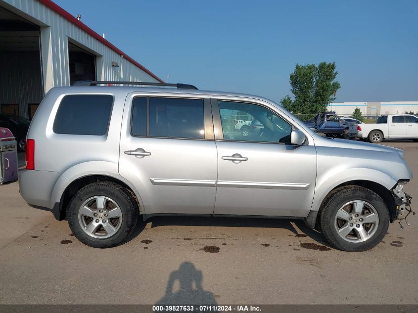 2010 Honda Pilot Ex-L VIN: 5FNYF4H56AB009071 Lot: 39827633