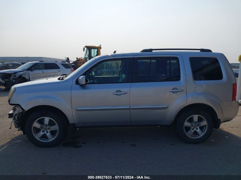 2010 Honda Pilot Ex-L VIN: 5FNYF4H56AB009071 Lot: 39827633