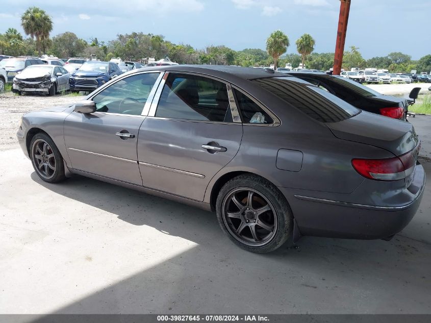 KMHFC46F97A243178 | 2007 HYUNDAI AZERA