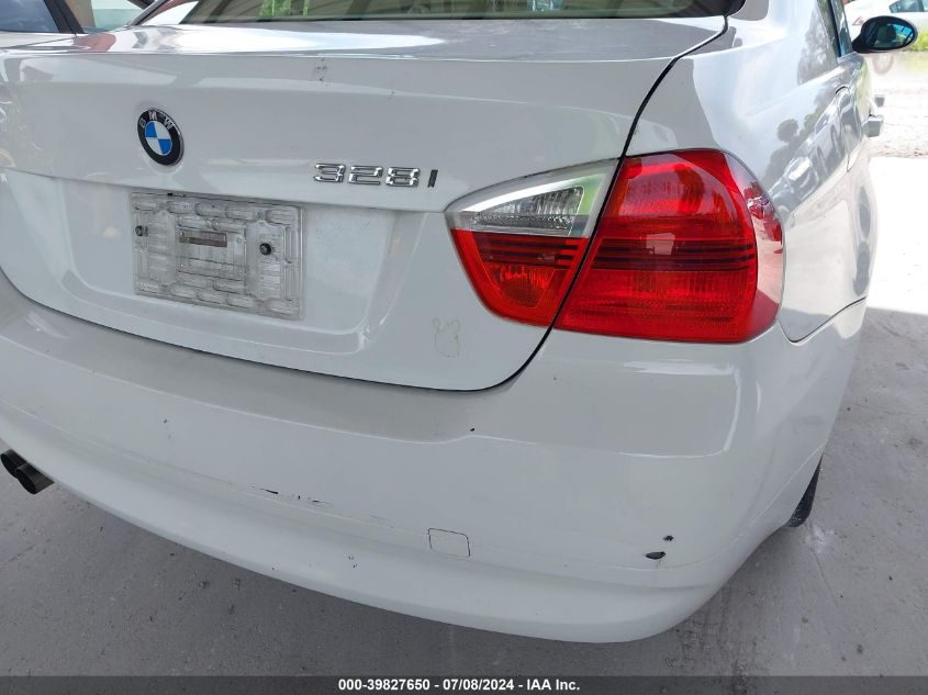 2007 BMW 328I VIN: WBAVA33517KX80677 Lot: 39827650