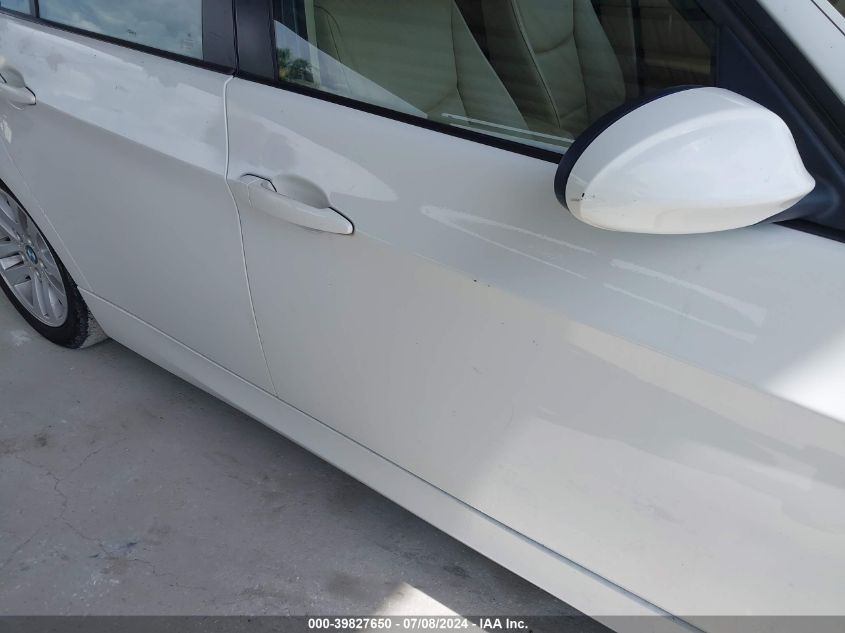 2007 BMW 328I VIN: WBAVA33517KX80677 Lot: 39827650