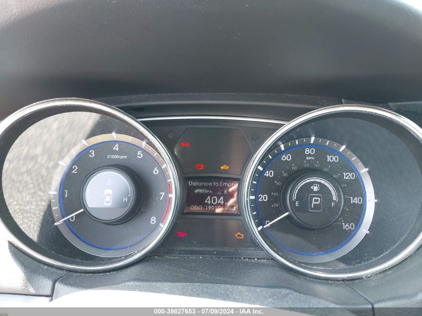 2011 Hyundai Sonata Limited VIN: 5NPEC4AC4BH024837 Lot: 39827653