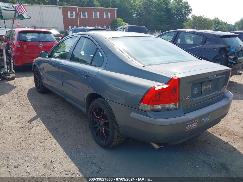 2004 Volvo S60 2.5T VIN: YV1RH59H842406263 Lot: 39827660