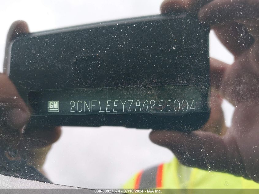 2010 Chevrolet Equinox Lt VIN: 2CNFLEEY7A6255004 Lot: 39827674