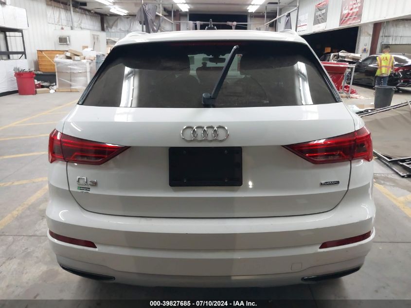 2021 Audi Q3 Premium 40 VIN: WA1AUCF35M1061107 Lot: 39827685