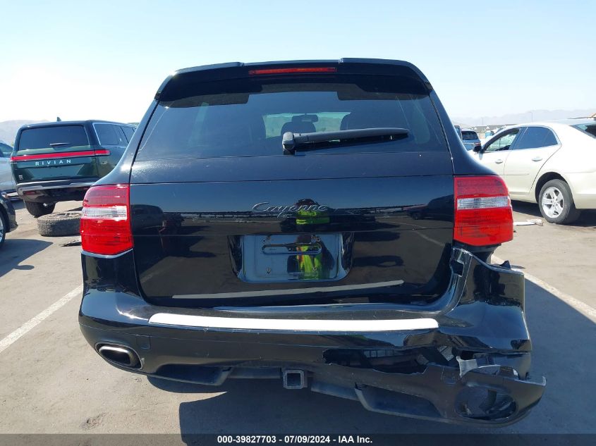 2009 Porsche Cayenne VIN: WP1AA29P99LA07567 Lot: 39827703