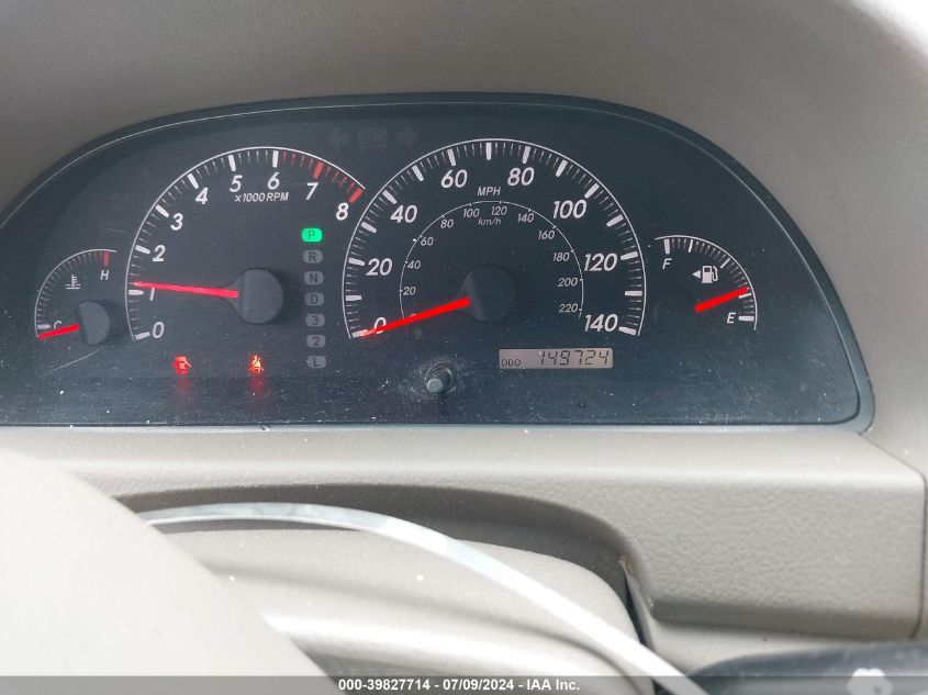 2005 Toyota Camry Le/Xle/Se VIN: 4T1BE32K45U014327 Lot: 39827714