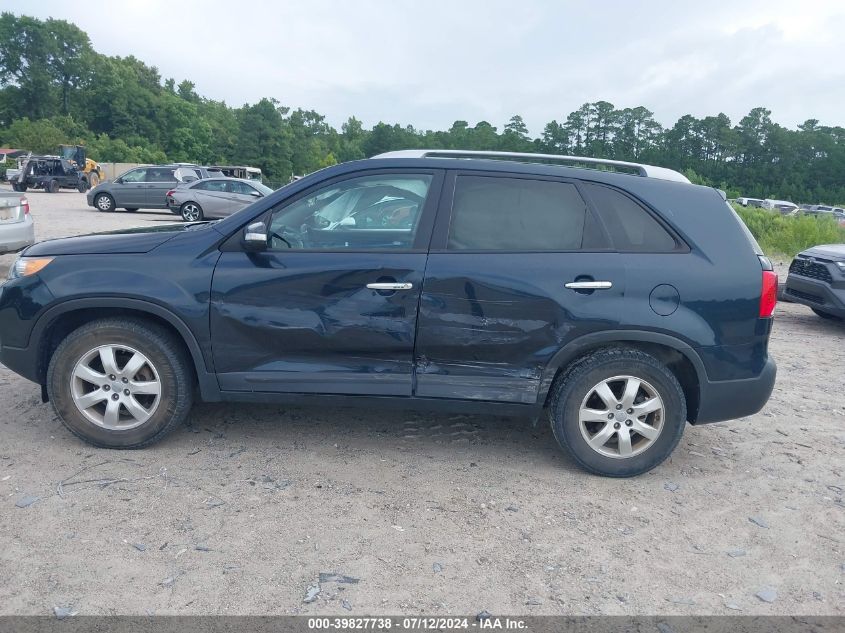2012 Kia Sorento Lx VIN: 5XYKT3A63CG257236 Lot: 39827738