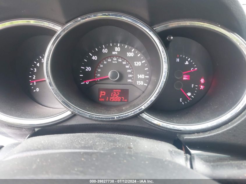 2012 Kia Sorento Lx VIN: 5XYKT3A63CG257236 Lot: 39827738