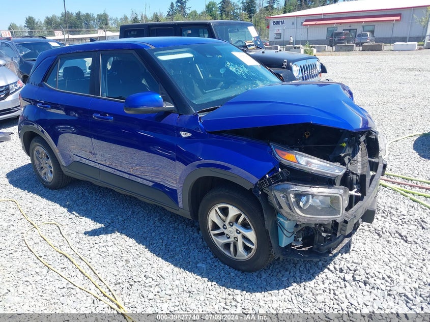 2022 Hyundai Venue Se VIN: KMHRB8A3XNU197019 Lot: 39827740