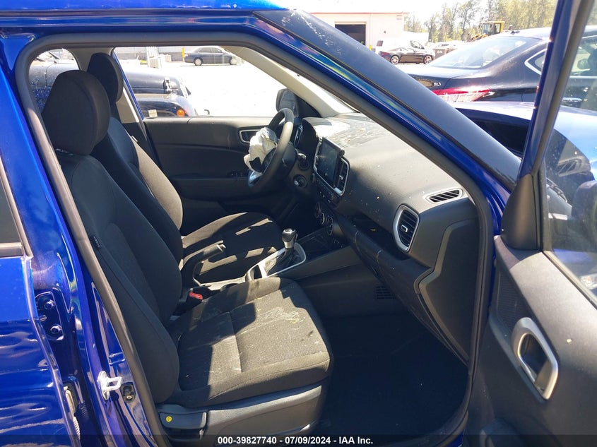 2022 Hyundai Venue Se VIN: KMHRB8A3XNU197019 Lot: 39827740