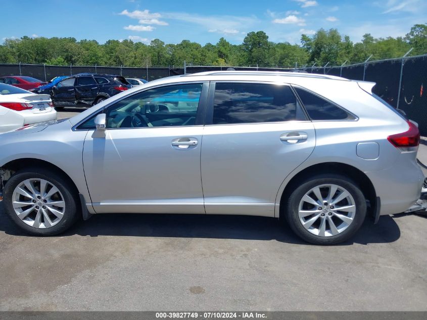 2013 Toyota Venza Le VIN: 4T3BA3BB7DU035688 Lot: 39827749