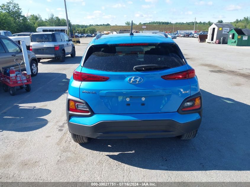 2021 Hyundai Kona Sel VIN: KM8K2CAA6MU601290 Lot: 39827751