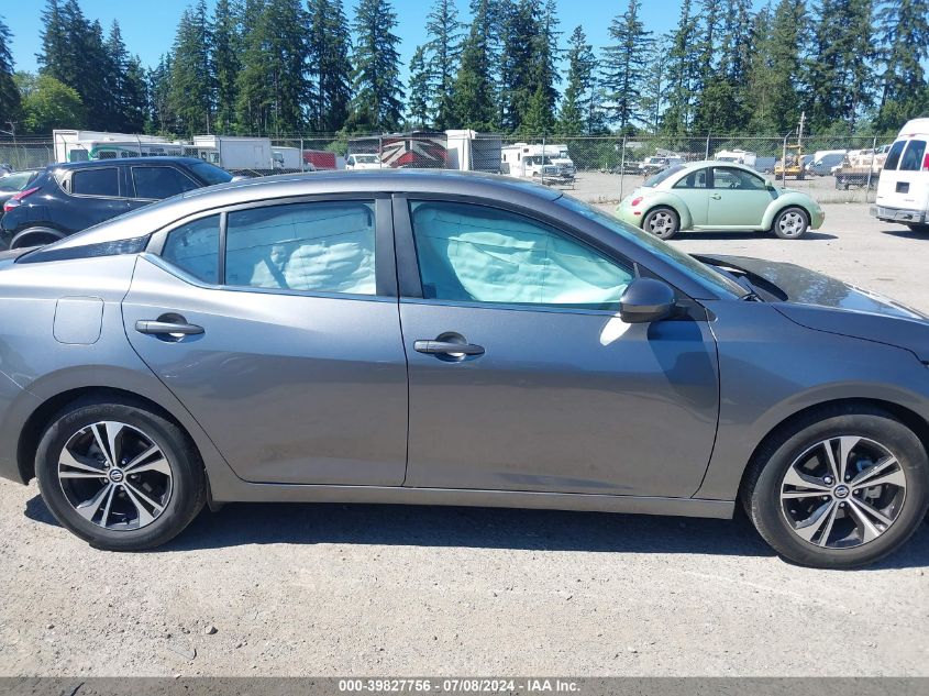 2023 Nissan Sentra Sv Xtronic Cvt VIN: 3N1AB8CV4PY317321 Lot: 39827756