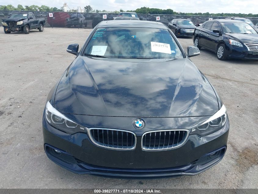 2018 BMW 430I Gran Coupe VIN: WBA4J1C52JBG79593 Lot: 39827771