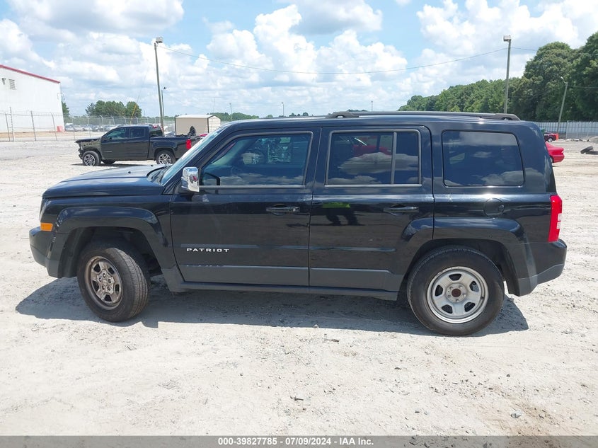 2014 JEEP PATRIOT SPORT - 1C4NJPBA0ED881011