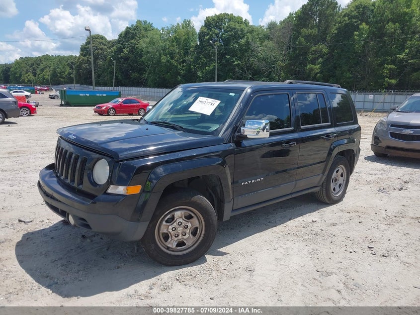 2014 JEEP PATRIOT SPORT - 1C4NJPBA0ED881011