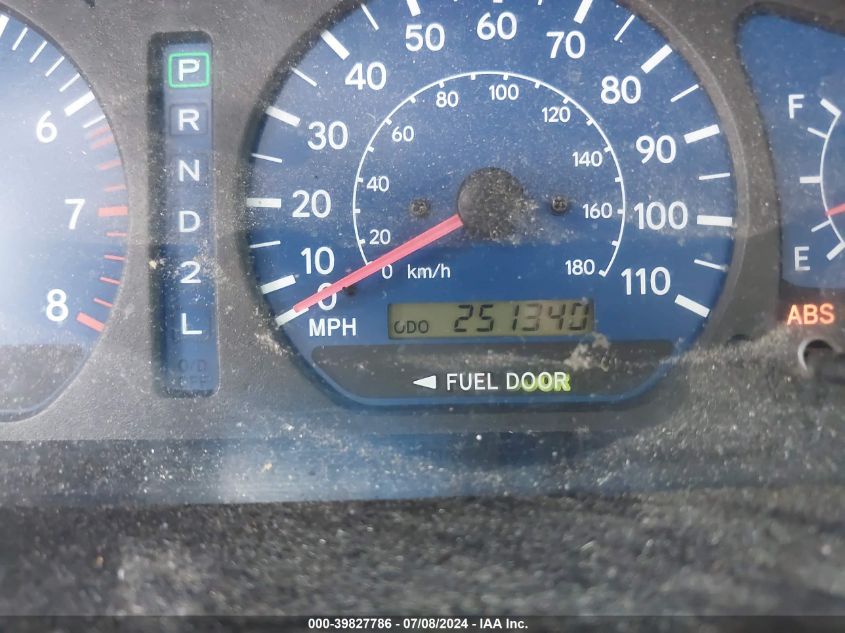 2002 Toyota Sienna Le VIN: 4T3ZF13C22U490991 Lot: 39827786