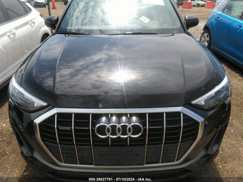 2021 Audi Q3 Premium 45 Tfsi S Line Quattro Tiptronic VIN: WA1DECF30M1006798 Lot: 39827791