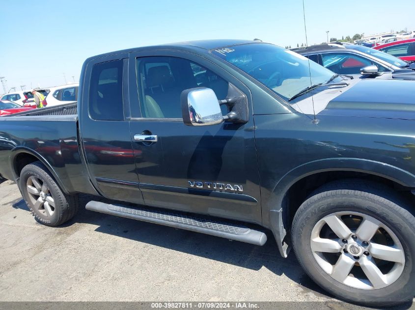 2008 Nissan Titan Xe/Se/Le VIN: 1N6AA06A38N335279 Lot: 39827811