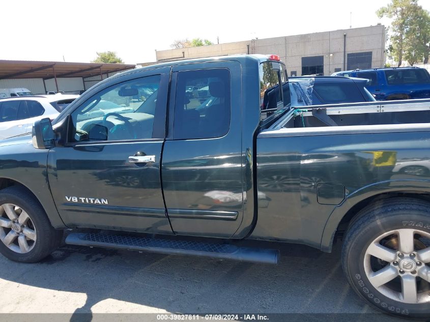 2008 Nissan Titan Xe/Se/Le VIN: 1N6AA06A38N335279 Lot: 39827811