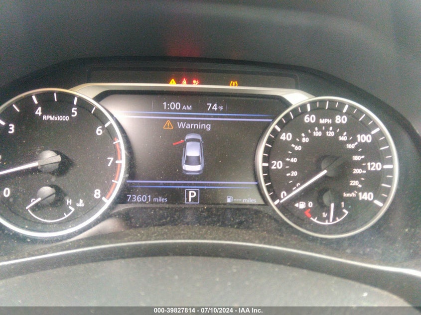 VIN 1N4BL4BW2KC168349 2019 NISSAN ALTIMA 2.5 S