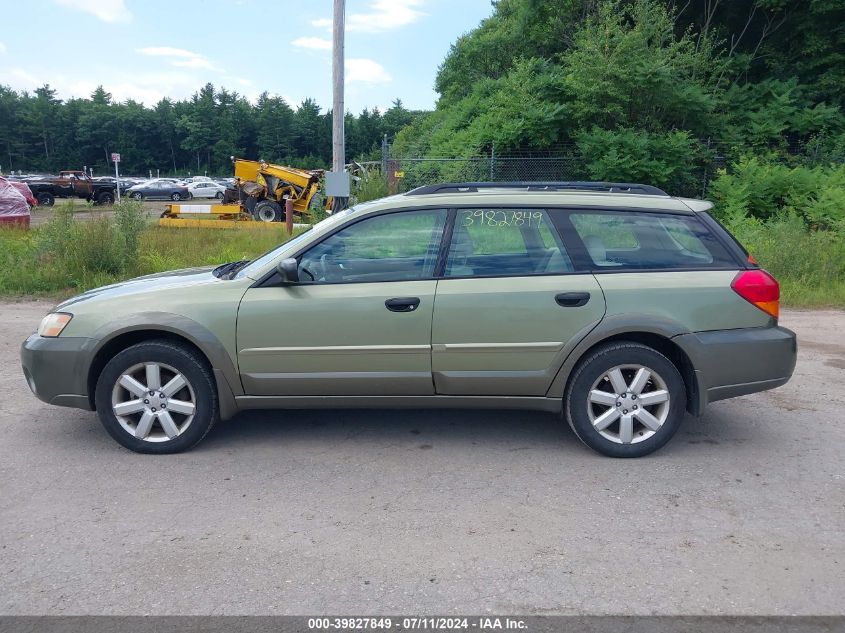 2006 Subaru Outback 2.5I VIN: 4S4BP61C467347570 Lot: 39827849