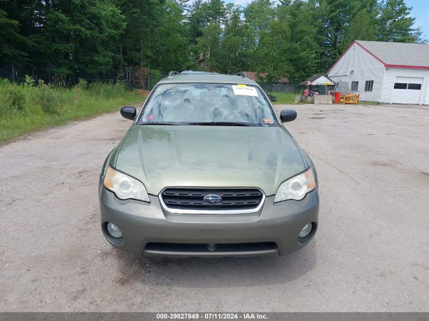 2006 Subaru Outback 2.5I VIN: 4S4BP61C467347570 Lot: 39827849