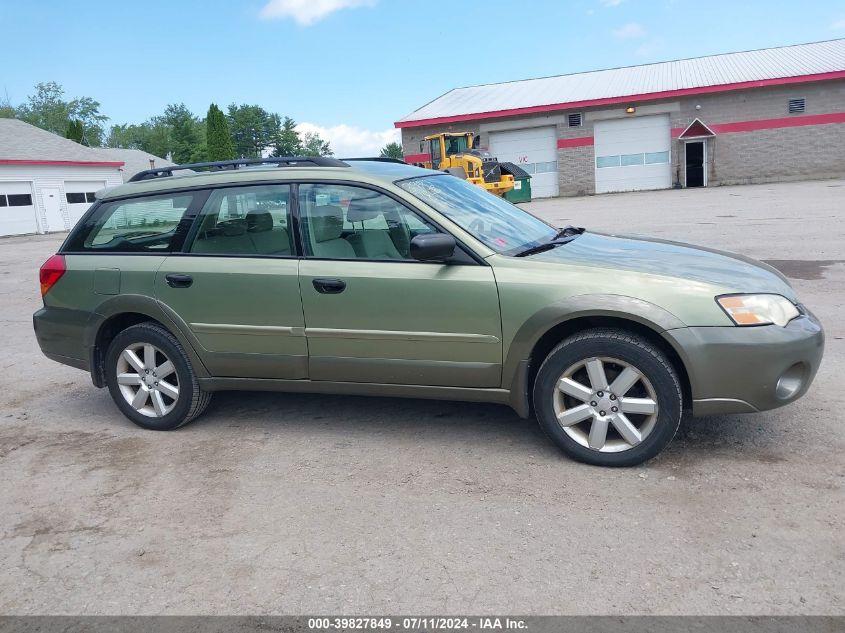 4S4BP61C467347570 2006 Subaru Outback 2.5I