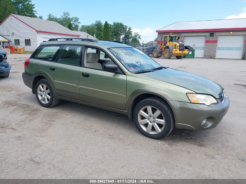 4S4BP61C467347570 2006 Subaru Outback 2.5I