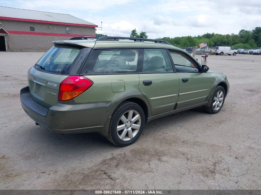 4S4BP61C467347570 2006 Subaru Outback 2.5I