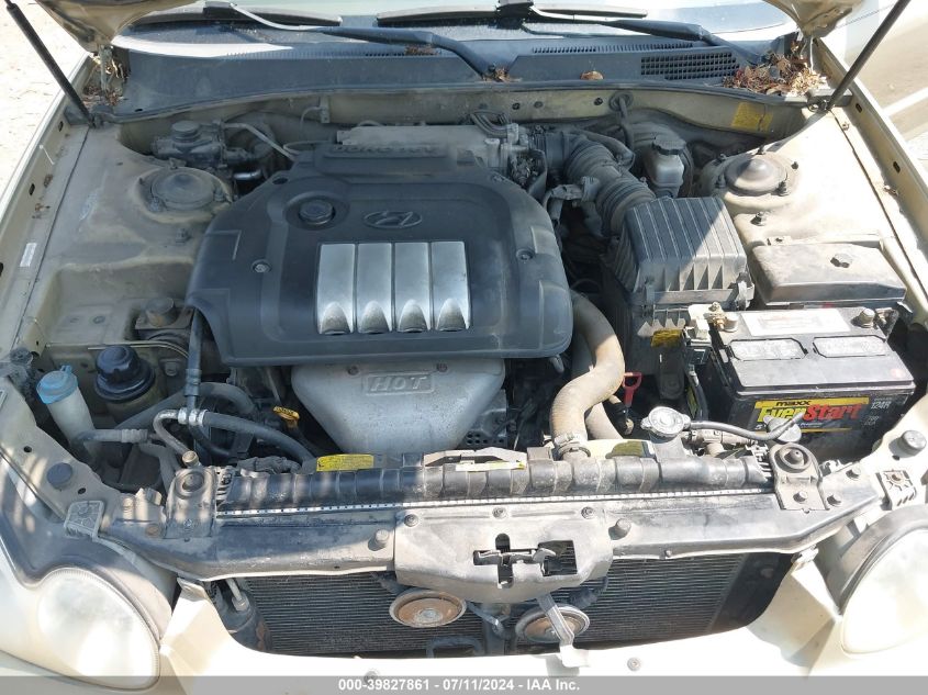 2002 Hyundai Sonata VIN: KMHWF25S42A537526 Lot: 39827861