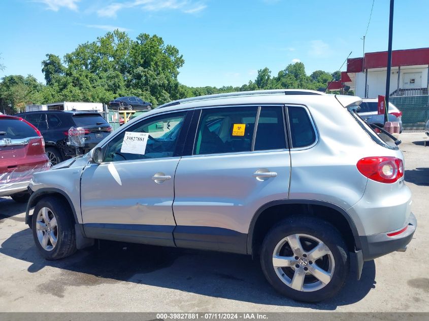 2010 Volkswagen Tiguan Wolfsburg Edition VIN: WVGAV7AX3AW520200 Lot: 39827881