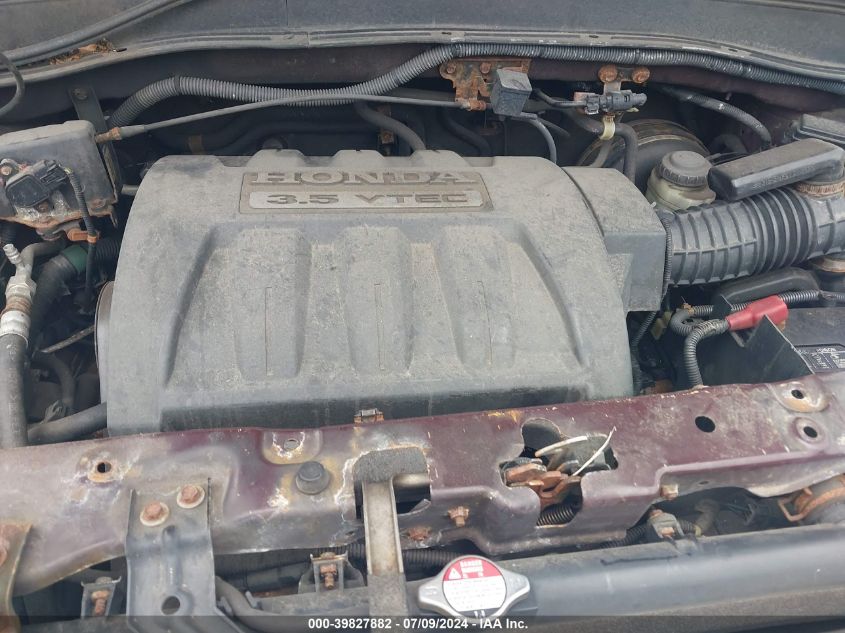 2007 Honda Pilot Ex-L VIN: 5FNYF185X7B028892 Lot: 39827882