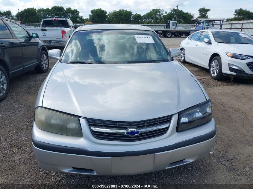 2000 Chevrolet Impala Ls VIN: 2G1WH55K5Y9222117 Lot: 39827883