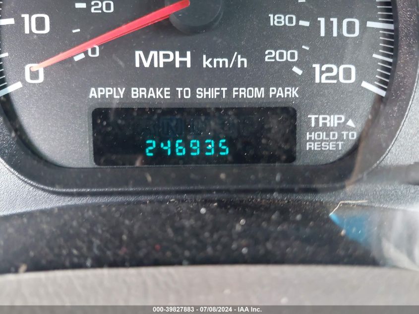 2000 Chevrolet Impala Ls VIN: 2G1WH55K5Y9222117 Lot: 39827883