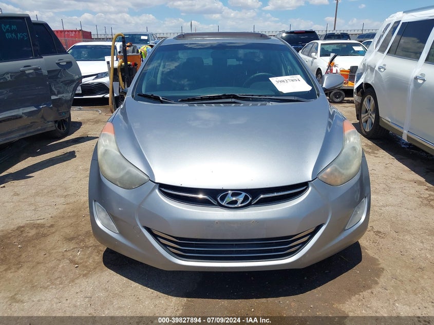 2013 Hyundai Elantra Limited VIN: KMHDH4AE3DU945336 Lot: 39827894
