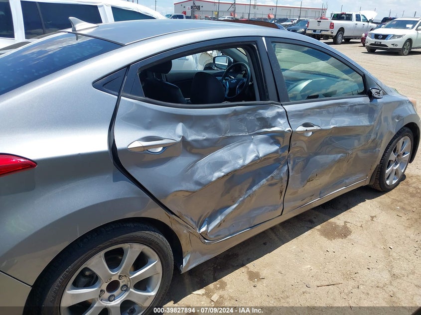 2013 Hyundai Elantra Limited VIN: KMHDH4AE3DU945336 Lot: 39827894