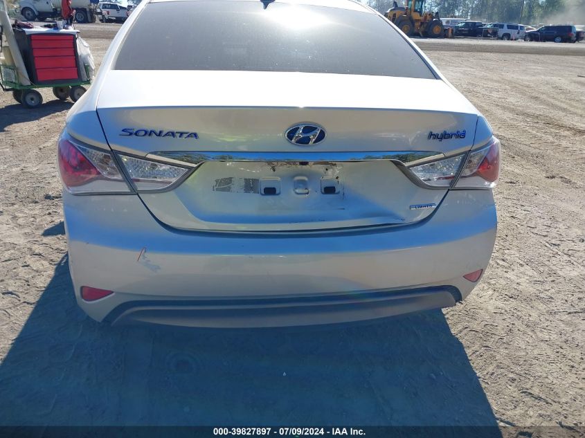 2013 Hyundai Sonata Hybrid Limited VIN: KMHEC4A47DA097019 Lot: 39827897