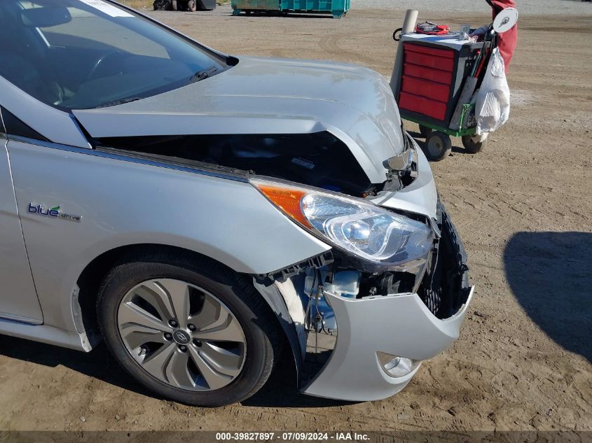 2013 Hyundai Sonata Hybrid Limited VIN: KMHEC4A47DA097019 Lot: 39827897