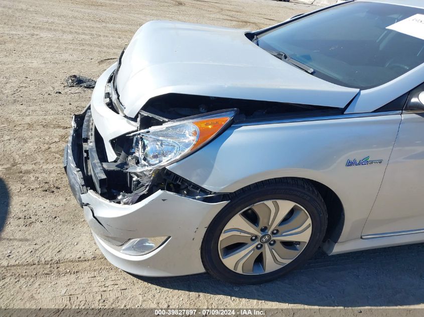 2013 Hyundai Sonata Hybrid Limited VIN: KMHEC4A47DA097019 Lot: 39827897