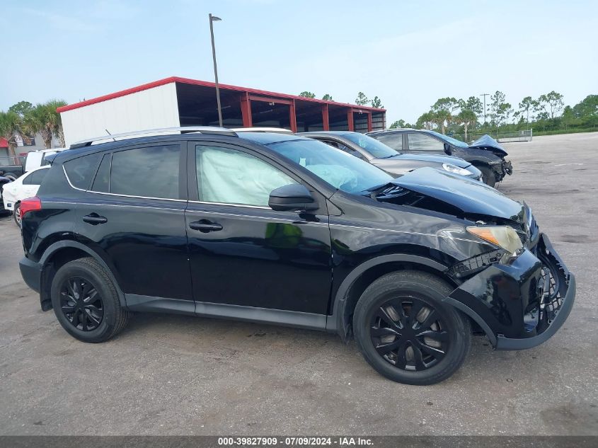 2014 Toyota Rav4 Le VIN: 2T3ZFREV3EW129898 Lot: 39827909