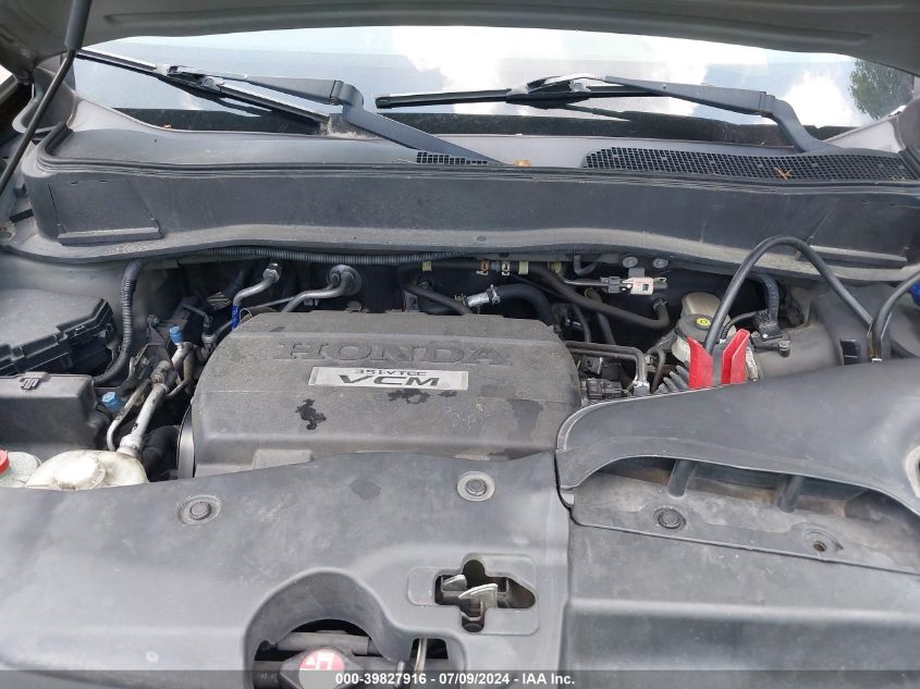 2010 Honda Pilot Touring VIN: 5FNYF4H95AB002941 Lot: 39827916